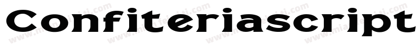 Confiteriascript Ext字体转换